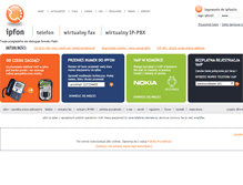 Tablet Screenshot of ipfon.pl